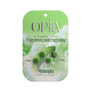 Mintopia - Opia 7-Hydroxy Chewable Tablets Box