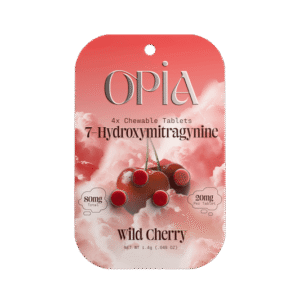 Wild Cherry - Opia 7-Hydroxy Chewable Tablets Box