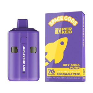 Bay Area Purp - Space Gods Super Baked Disposable 7G - Space Gods - DC LLC