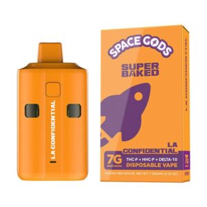 LA Confidential - Space Gods Super Baked Disposable 7G - Space Gods - DC LLC
