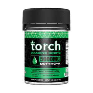 Torch Diamond Drop Blend Kiwi Watermelon Gummies 5000MG