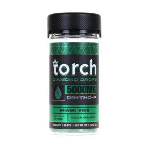 Miami Vice - Torch Diamond Drops Blend Gummies 5000MG - Torch - DC LLC