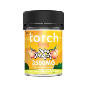 Juicy Peach - Torch Gummies 3500MG - Torch - DC LLC