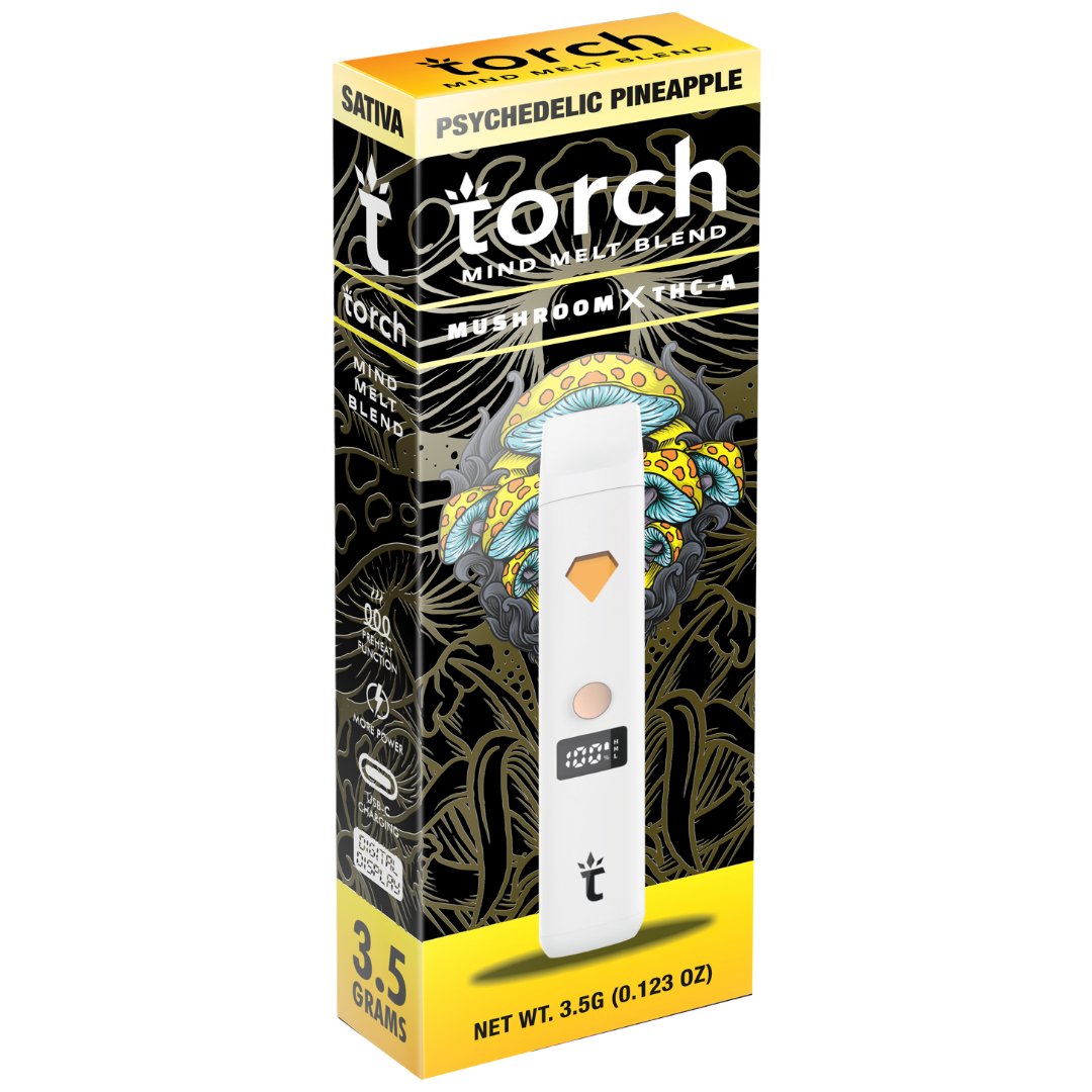 Psychedelic Pineapple - Torch Mind Melt Blend | 3.5G - Torch - DC LLC