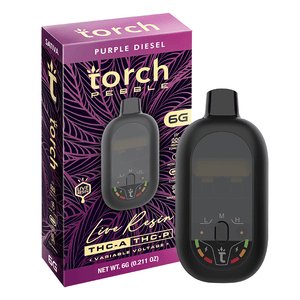 Purple Diesel - Torch Pebble Live Resin 6G - Torch - DC LLC