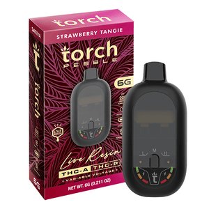 Strawberry Tangie - Torch Pebble Live Resin 6G - Torch - DC LLC