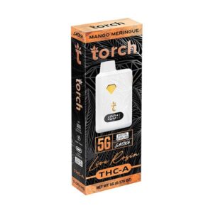 Mango Maringue - Torch THC - A Live Rosin Disposable Vape 5G - Torch - DC LLC