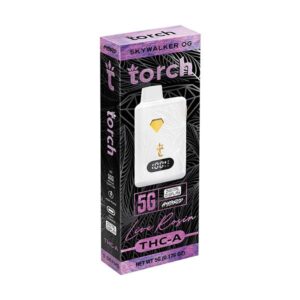 Skywalker OG - Torch THC - A Live Rosin Disposable Vape 5G - Torch - DC LLC