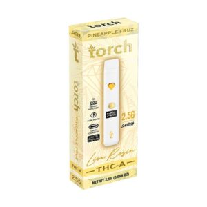 Pineapple Fruz - Torch THC - A Live Rosin Disposable Vape 2.5G - Torch - DC LLC