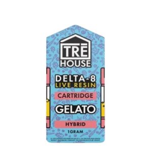 Gelato - TRE House Delta - 8 Live Resin Cartridge 1G - TRE House - DC LLC