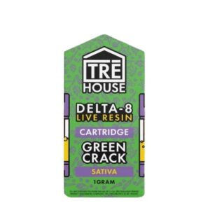 Green Crack - TRE House Delta - 8 Live Resin Cartridge 1G - TRE House - DC LLC