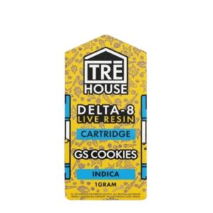 GS Cookies - TRE House Delta - 8 Live Resin Cartridge 1G - TRE House - DC LLC