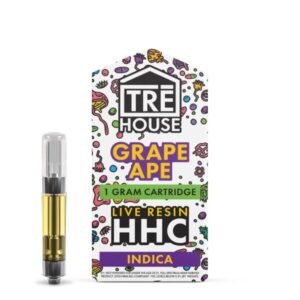 Grape Ape - TRE House HHC Live Resin Cartridge 1G - TRE House - DC LLC