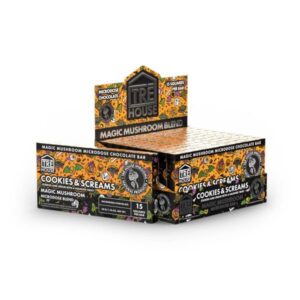 Cookies and Screams - Tre House Magic Mushroom Chocolate Bar - TRE House - DC LLC