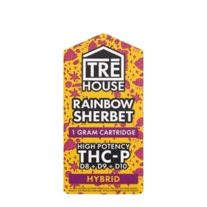 Rainbow Sherbet - TRE House THC - P Live Resin Cartridge 1G - TRE House - DC LLC