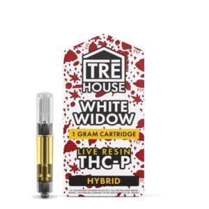 White Widow - TRE House THC - P Live Resin Cartridge 1G - TRE House - DC LLC