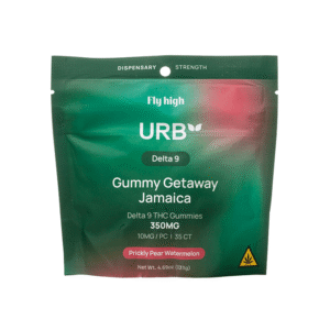 Prickly Pear Watermelon - Urb Getaway Jamaica D9 Gummies 350MG - Urb - DC LLC