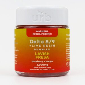 Lavish Fresa - Urb D8/D9 THC Gummies 3500MG - Urb - DC LLC