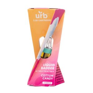 Cotton Candy - Urb Liquid Badder Cartridge 2.2G - Urb - DC LLC