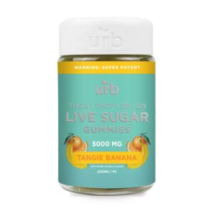 Tangie Banana - Urb THCA Live Sugar Gummies 5000MG - Urb - DC LLC