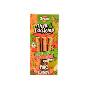 Mandarin Cookies - Viva La Hemp THC Pre - Rolls 3 Pack - Viva La Hemp - DC LLC
