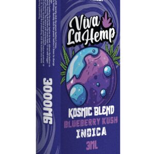 Blueberry Kush - Viva La Hemp Kosmic Blend Disposable 3G - Viva La Hemp - DC LLC
