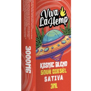 Sour Diesel - Viva La Hemp Kosmic Blend Disposable 3G - Viva La Hemp - DC LLC