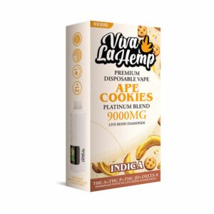 Ape Cookies - Viva La Hemp Platinum Blend Disposable 9G - Viva La Hemp - DC LLC