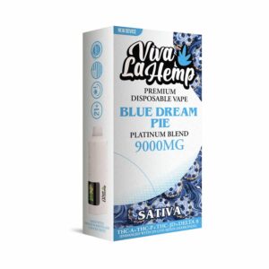 Blue Dream Pie - Viva La Hemp Platinum Blend Disposable 9G - Viva La Hemp - DC LLC