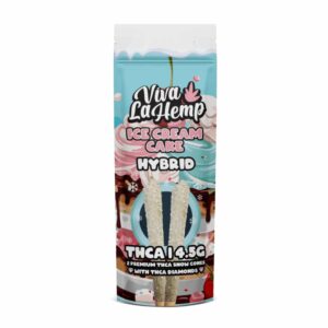 Ice Cream Cake - Viva La Hemp THC - A Snow Cones Pre - Rolls 4.5G - Viva La Hemp - DC LLC