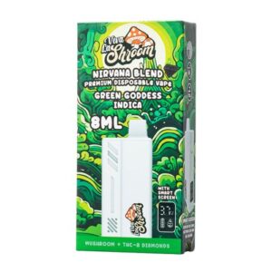 Green Goddess - Viva La Shroom Mushroom Disposable 8G - Viva La Hemp - DC LLC