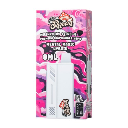 Viva La Shroom Mushroom Disposable Vape - Mental Magic - Viva La Hemp - DC LLC