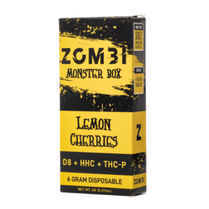 Lemon Cherries - Zombi Monster Box THCP Disposable 6G - Zombi - DC LLC