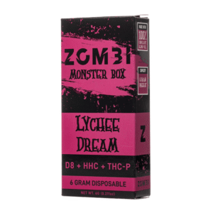 Lychee Dream - Zombi Monster Box THCP Disposable 6G - Zombi - DC LLC