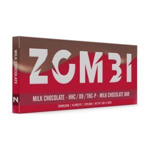 Milk Chocolate - Zombi THC - P Chocolate Bar - Zombi - DC LLC