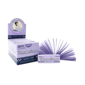Blazy Susan Purple Filter Tips | Box - Blazy Susan - DC LLC