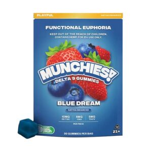 Blue Dream - Delta Munchies Euphoria Delta 9 Gummies - Munchies - DC LLC