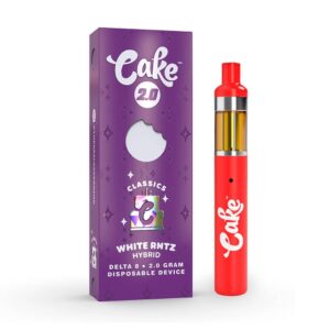 White Rntz - Cake Delta 8 Disposable Vape | 2g - Cake - DC LLC