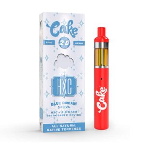 Blue Dream Flavor - Cake Live Resin HXC|HHC Disposable Vape 2g
