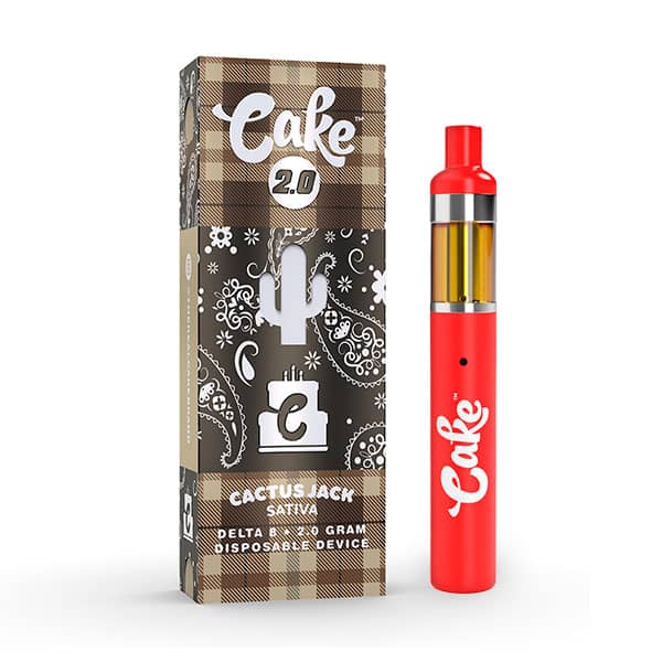 Cactus Jack Flavor - Cake Coldpack Disposable Vape 2g