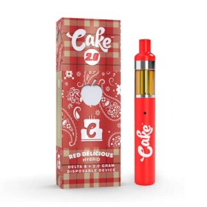 Red Delicious Flavor - Cake Coldpack Disposable Vape 2g