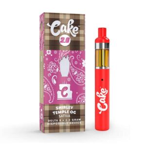 Shirley Temple OG Flavor - Cake Coldpack Disposable Vape 2g
