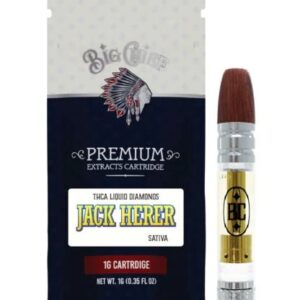 Jack Herer - Big Chief THCA Liquid Diamonds Cart 1G - Big Chief - DC LLC