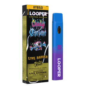 Candy Chrome - Looper Live Badder Disposable - Looper - DC LLC