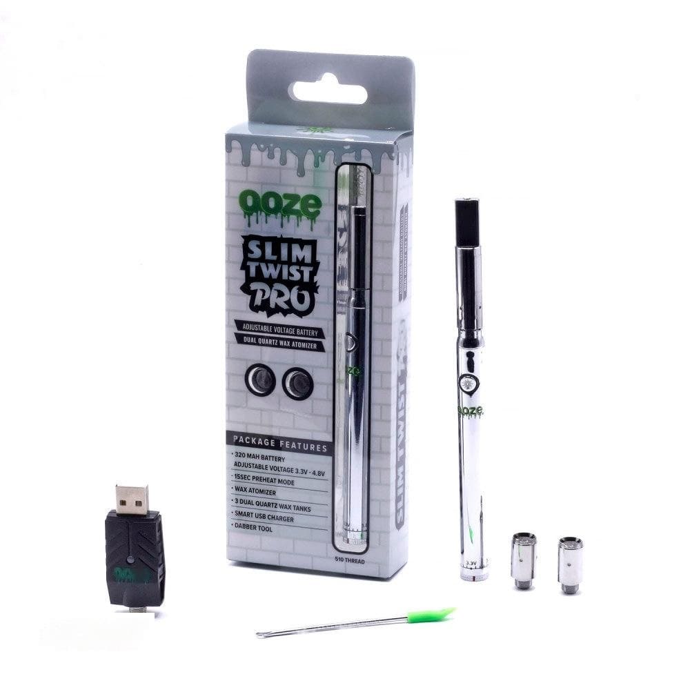 Ooze Slim Twist Pro with Variable Voltage Vaporizer - Ooze - DC LLC