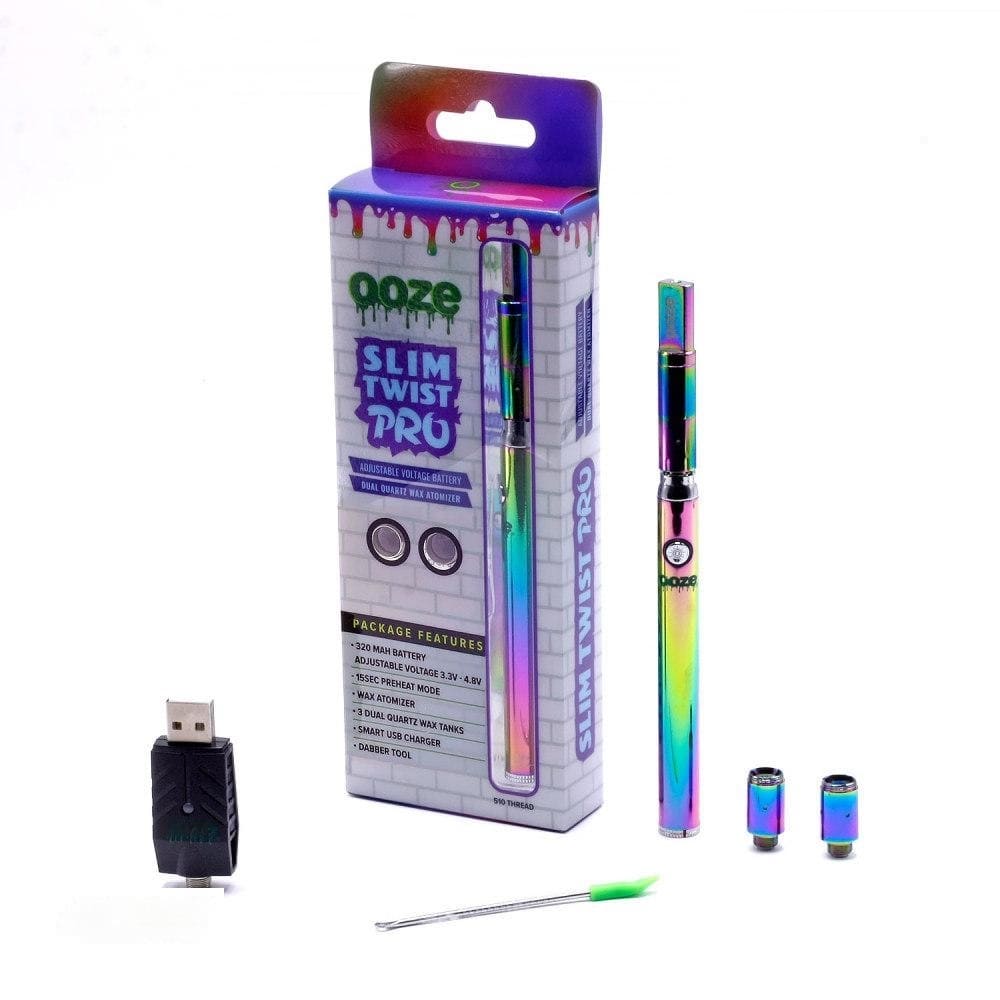 Ooze Slim Twist Pro with Variable Voltage Vaporizer - Ooze - DC LLC