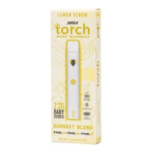 Lemon Venom - Torch Baby Burnout Blend Disposable Vape 2.2G - Torch - DC LLC