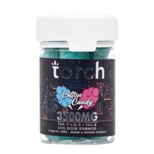 Cotton Candy - Torch Gummies 3500MG - Torch - DC LLC